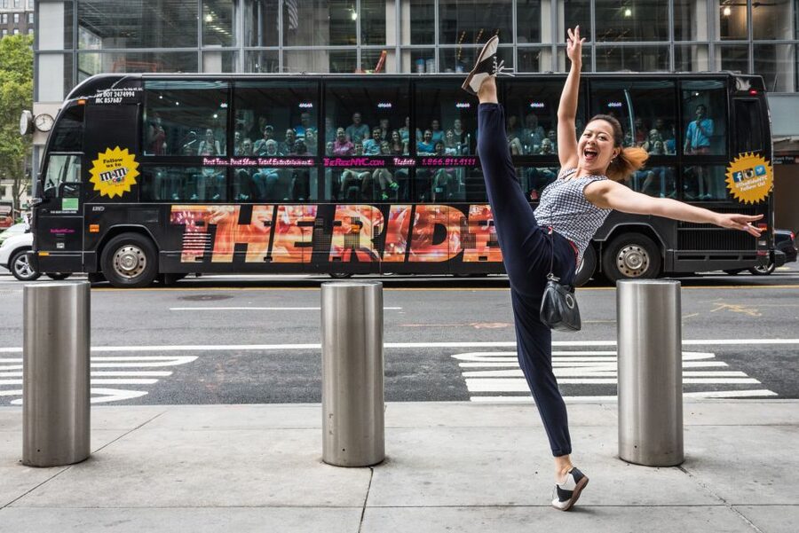 New York City: The Ride Interactive Bus Tour - A bus that turns Midtown into a stage