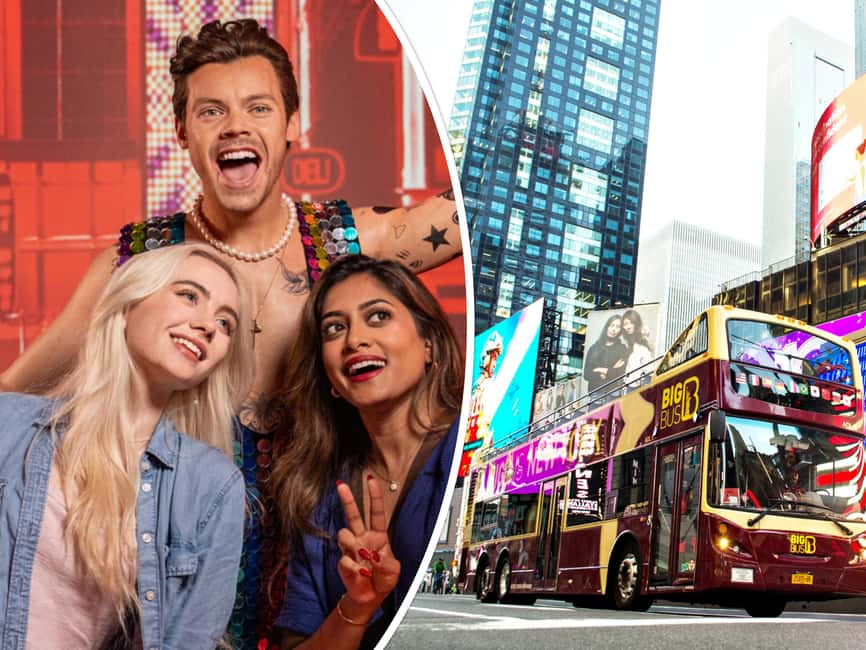 New York: Madame Tussauds and Big Bus Hop-on Hop-off Tour - Madame Tussauds in Times Square