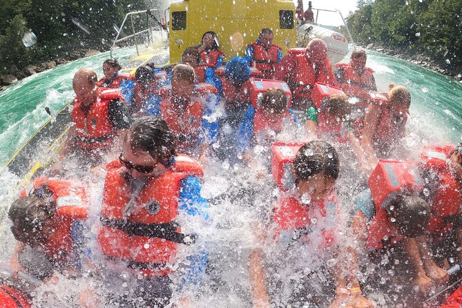 Niagara Falls Canada Open-Top (Wet) Jet Boat Tour - The gorge scenery is a bonus, not the whole purpose