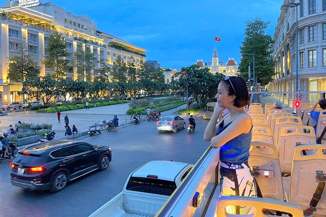 Night Bus Tour in Ho Chi Minh City - Ben Thanh Market and Bitexco Financial Tower
