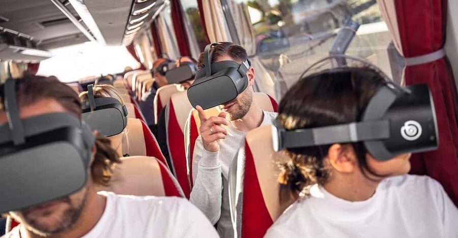 Nuremberg: Bus VR Tour former Nazi party rally grounds - The guide and the German-language format