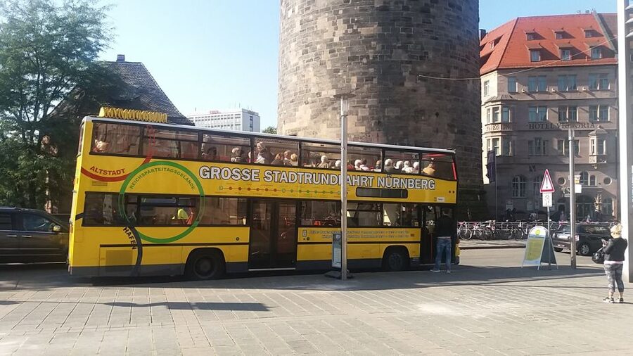Nuremberg: Hop-On Hop-Off Bus Tour - Justizpalast and the Memorium at Stop 5