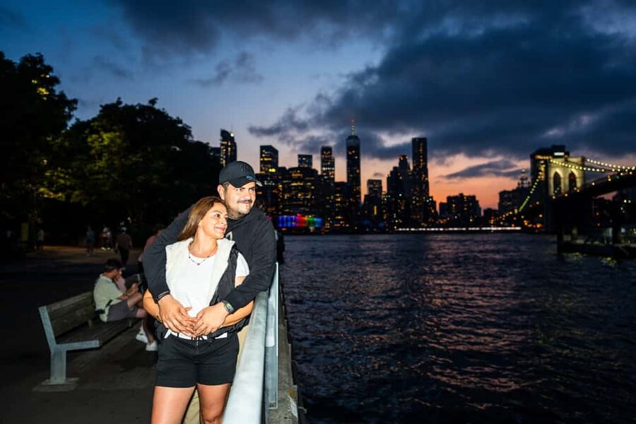 NYC at Night: 3-Hour Luxury Bus Tour of Top Highlights - Manhattan Bridge and the DUMBO photo stop