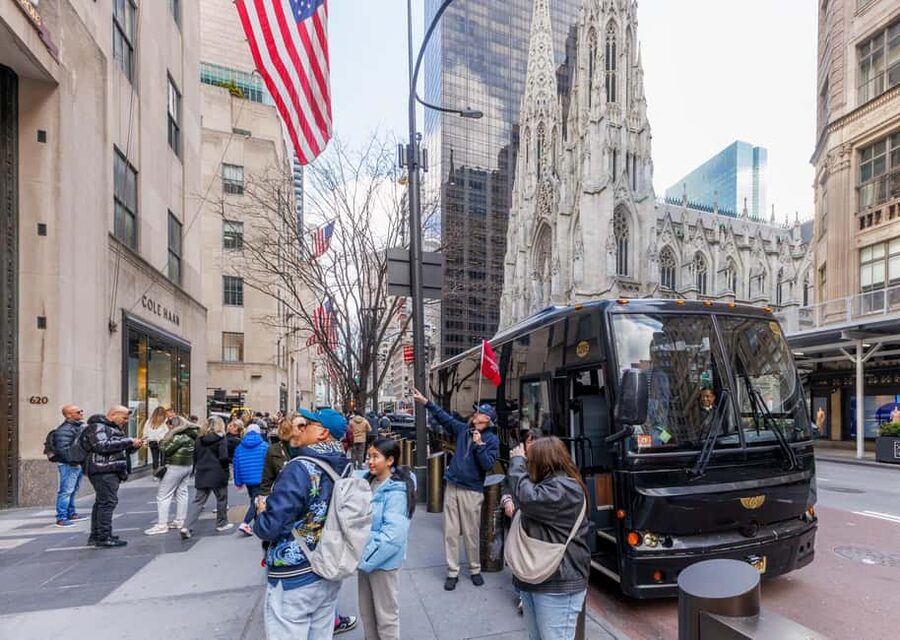 NYC: Half-Day Luxury Bus Tour of Top Highlights - The Statue of Liberty without a ferry ticket