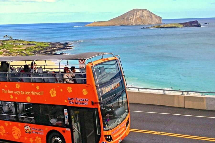 Oahu: Waikiki Trolley Hop-on Hop-off All-Line Pass - Red Line: Honolulu’s past and present from an open-air seat