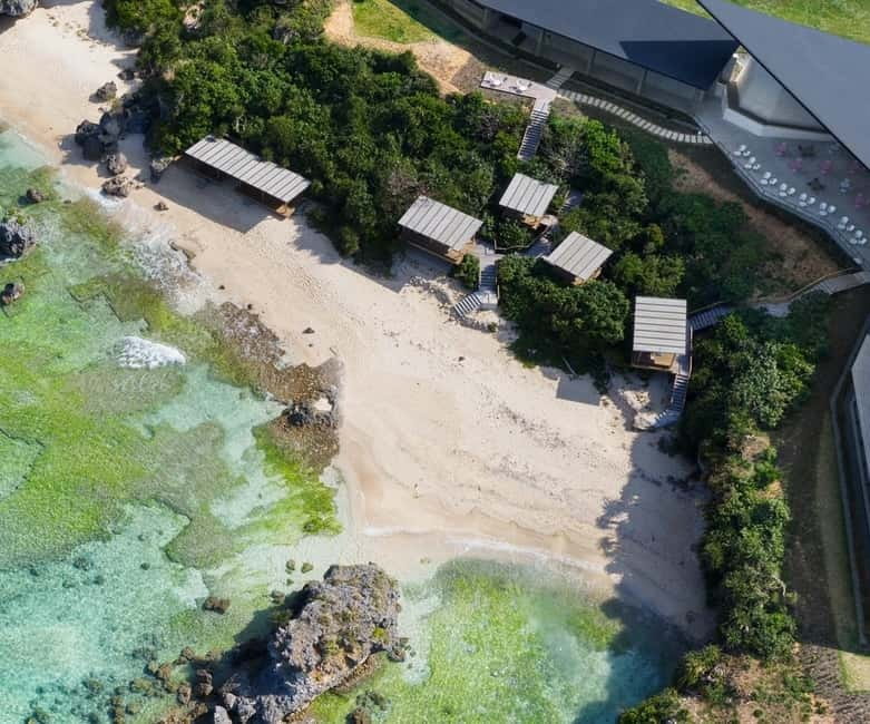Okinawa: Churaumi Aquarium, Ryukyu Village & Manza Bus Tour - Manza Cape offers a quick dose of Okinawa’s coast