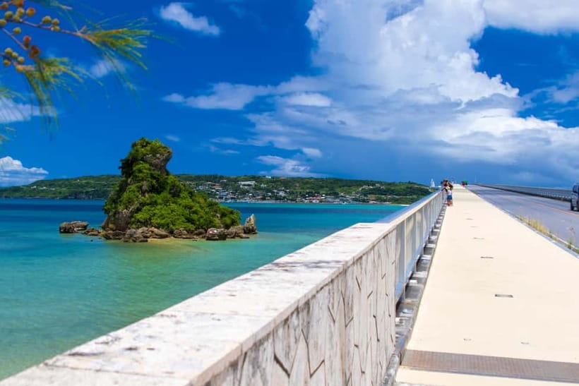 Okinawa Churaumi or Tropical, Kouri American Village BusTour - Picking up the bus in Naha or Chatan