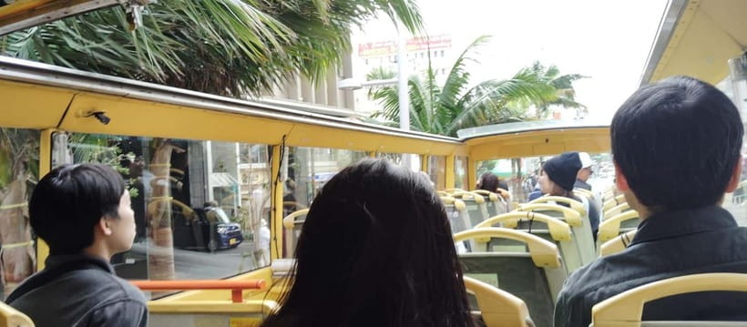 Okinawa: Double-Decker Open Top Bus Tour for Shuri Castle - The morning ride to Shuri Castle