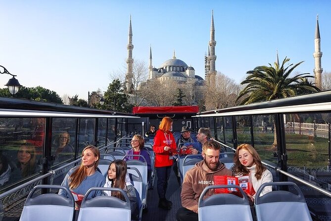 Open-Top Hop-on Hop-off Sightseeing Bus Tour in Istanbul - Karaköy shows Istanbul’s newer side