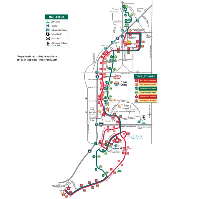 Orlando: I-Ride Trolley Hop-on Hop-off Pass - Why the I-Ride Trolley works so well on International Drive