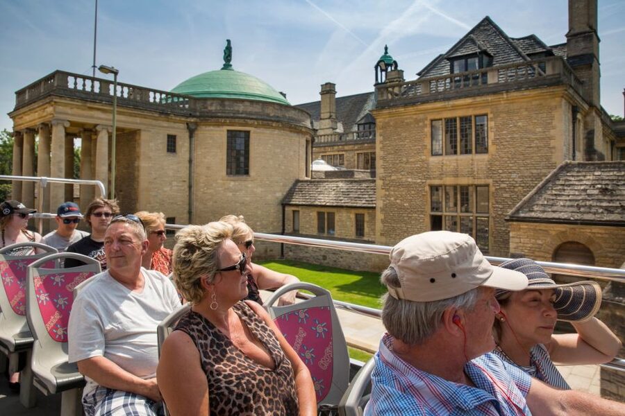 Oxford: City Sightseeing Hop-On Hop-Off Bus Tour - Meadow Lane, St. Cross Road, and South Parks