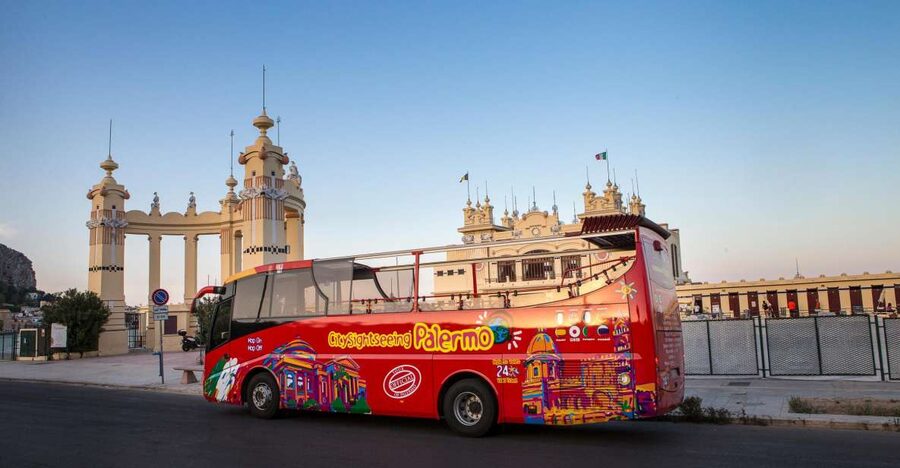 Palermo: Hop-on Hop-off Bus Tour 24-hour Ticket - Optional trip to Monreale