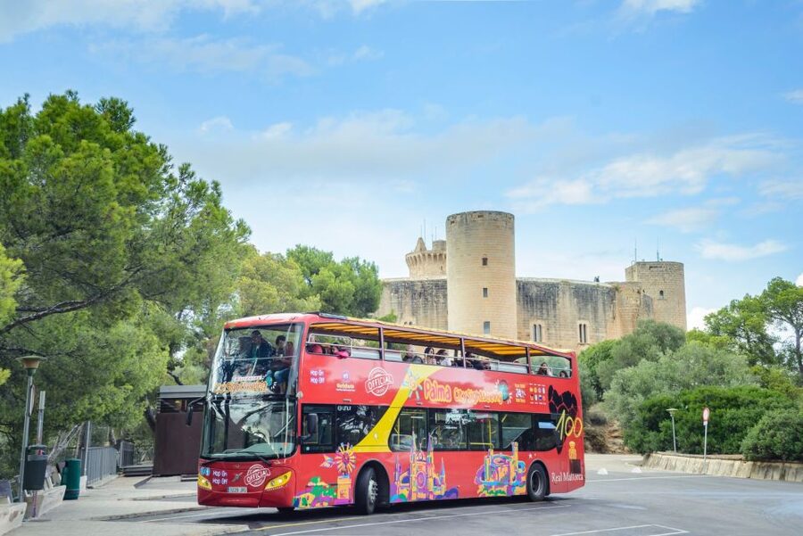 Palma de Mallorca: City Sightseeing Hop-On Hop-Off Bus Tour - Starting near the waterfront at Antoni Maura
