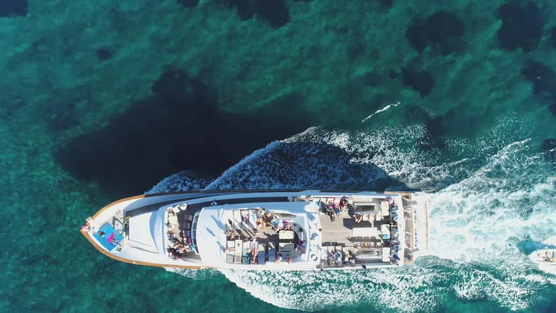 Paphos: Adults Only Cruise with Drinks, Food, Bus, Swim Stop - What the Ocean Flyer day is really like