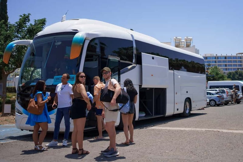Paphos/Akamas: Blue Lagoon Bus & Boat Tour with Water Slide - What the guides add to the day