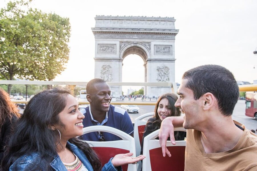 Paris: Big Bus Hop-On Hop-Off Tour with Optional Cruise - École-Militaire and Les Invalides