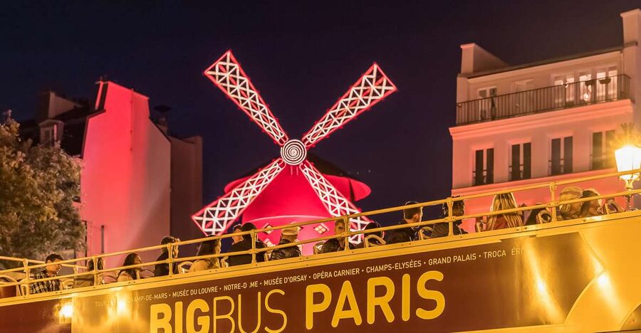 Paris: Big Bus Panoramic Night Tour by Open-Top Bus - Concorde, Madeleine, and the Opera district