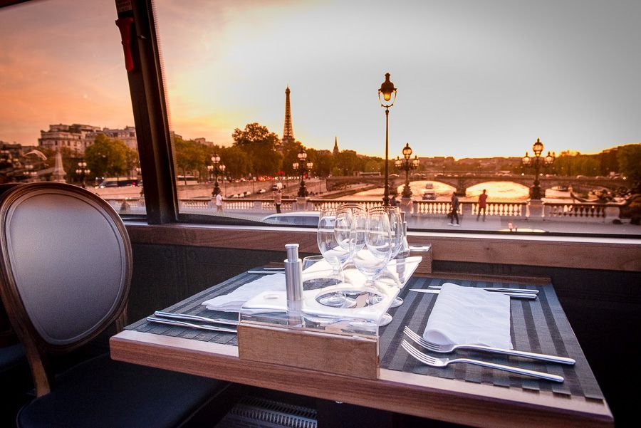Paris: Bustronome Gourmet Lunch Tour on a Glass-Roof Bus - Key points to know before booking