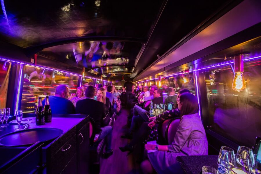 Paris: Cultural Night Bus Tour with Dinner On Board - Setting off from the Champs-Elysées