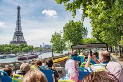Paris Tootbus Hop-On Hop-Off Bus Tour (Optional Cruise)