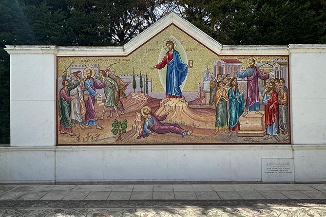 Pauls Biblical Ancient Corinth by Mini-bus - The Church of Apostle Paul and a short photo stop