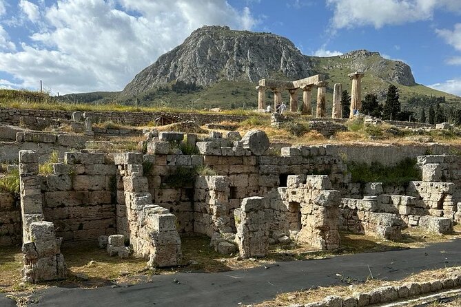 Pauls Biblical Ancient Corinth by Mini-bus - Kechries and the port connected with Paul