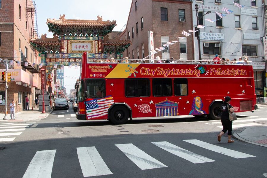 Philadelphia: Double-Decker Hop-on Hop-off Sightseeing Tour - The Rocky Statue, art museum, and Fairmount