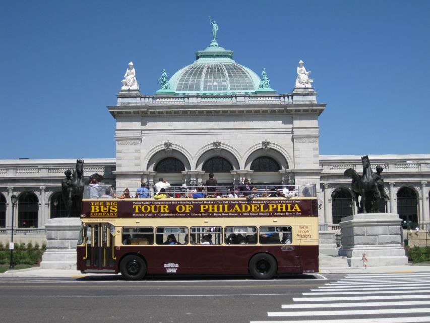 Philadelphia: Double-Decker Sightseeing Bus Tour - Starting at 6th and Market Streets
