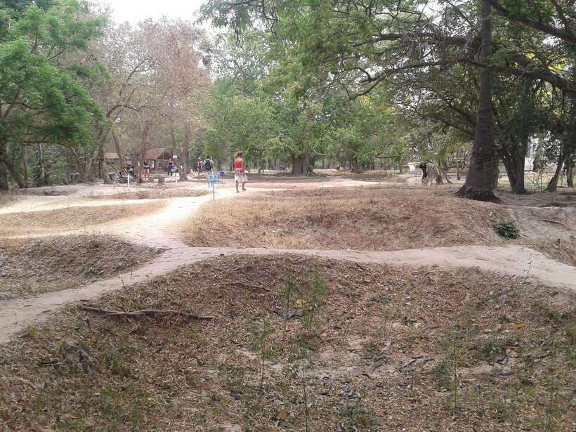 Phnom Penh: Killing Fields and Prison S21 Bus Tour - The drive south and a documentary about Pol Pot