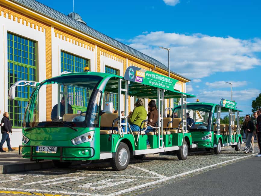 Pilsen: Panoramic Sightseeing - Bus Tour with audio guide - Seeing the brewery area without a long walk