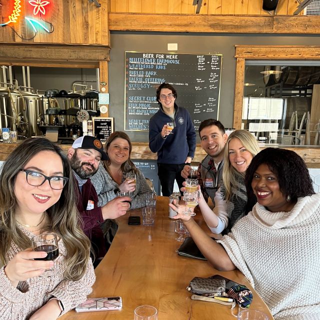 Portland, Maine: Local Brewery & Spirits Bus Tour - The first van ride and tasting stop