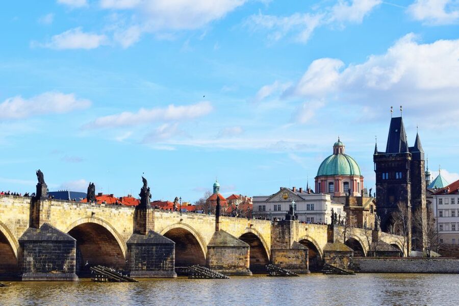 Prague City: 1-Hour Orientation Tour by Bus - New Town, Built by Charles IV