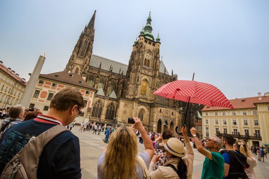 Prague: Guided Bus & Walking Tour with River Cruise & Lunch - Lunch and two hours on the Vltava