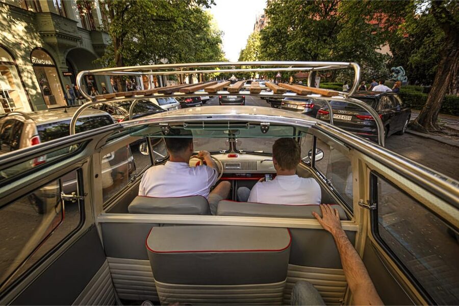 Prague: Private Sightseeing Tour in original VW Samba bus - Who will enjoy this ride most
