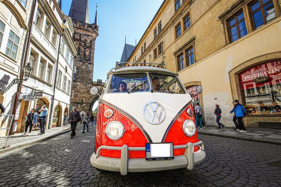 Prague: Private Sightseeing Tour in original VW Samba bus - Why the 1.5-hour ride offers better value