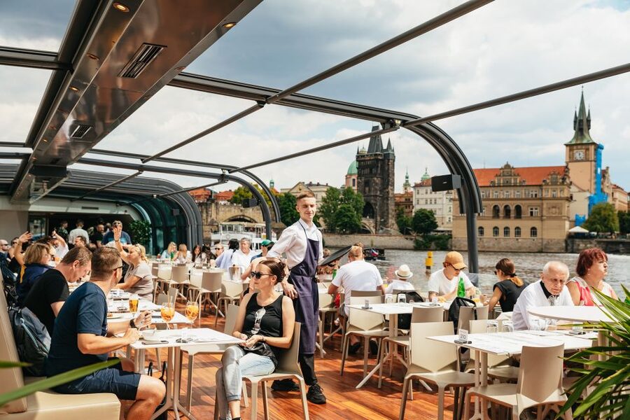 Prague: Vltava River Lunch Cruise in an Open-Top Glass Boat - Why seeing Prague from the Vltava works so well
