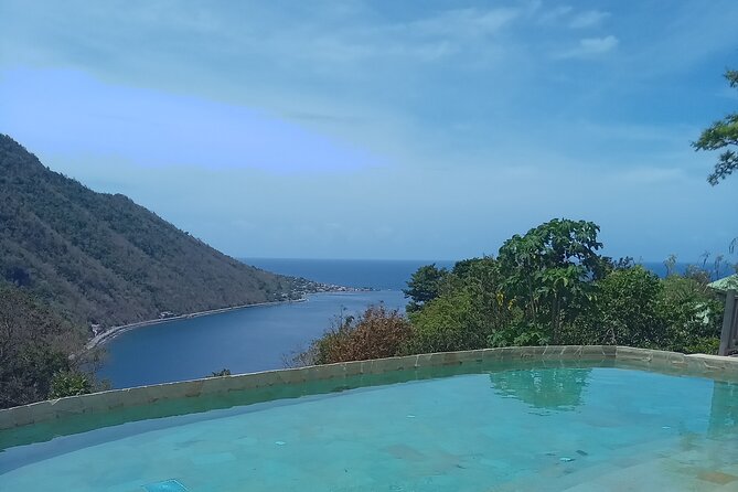 Private Dominica Tour to Trafalgar Falls &Titou Gorge via Minibus - Swimming through Titou Gorge