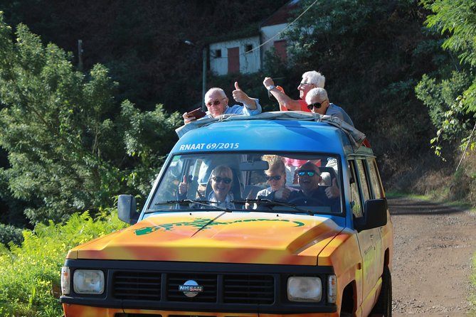 private, half-day tour of Madiera in an open top safari jeep - Boca dos Namorados adds another short viewpoint