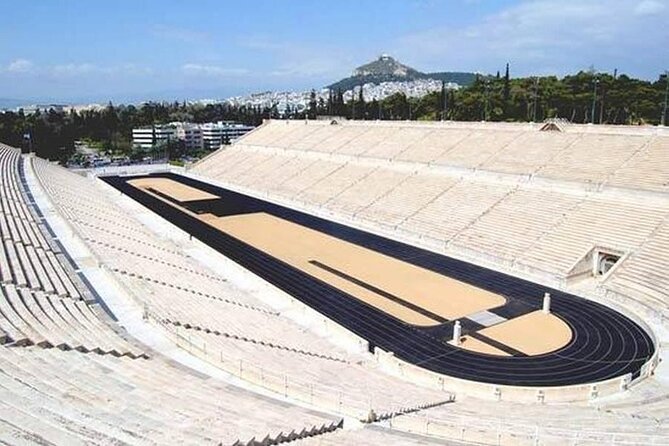 PRIVATE Minibus Tour of Athens (by Piraeus Express) - Panathenaic Stadium: Fifteen Minutes in Gleaming Marble