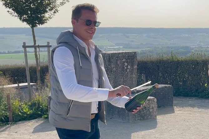 Private Tour of Epernay and Vineyards by Bus with Champagne - Hautvillers: a viewpoint, Champagne, and the first saber