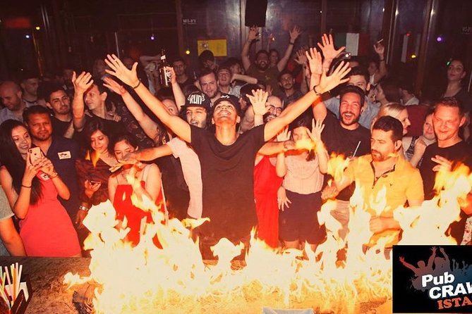 Pub Crawl Istanbul / Rooftop Clubs & Party Bus - Moving through Taksim and Nevizade