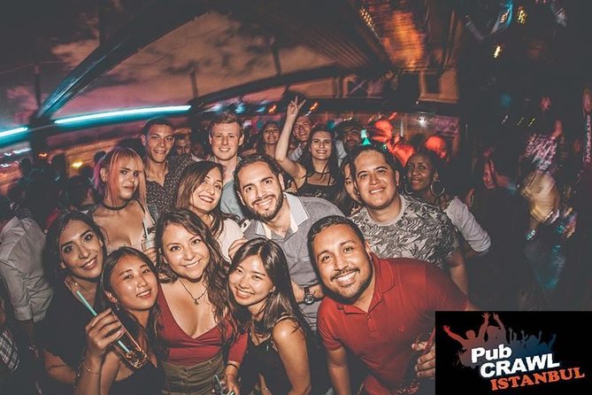 Pub Crawl Istanbul / Rooftop Clubs & Party Bus - What $30.23 buys you