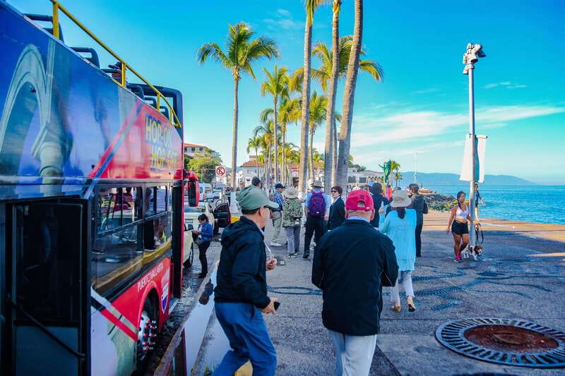 Puerto Vallarta: Hop-On-Hop-Off City Bus Tour - Upper deck views, lower deck comfort