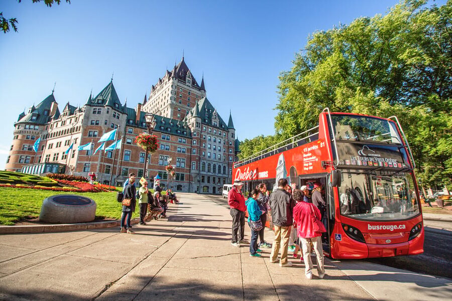 Quebec City: Hop-on Hop-off Open-Top Double Decker Bus Tour - A useful first ride through Québec City