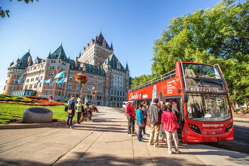 Quebec City: Hop-on Hop-off Open-Top Double Decker Bus Tour - What the two-hour loop actually gives you