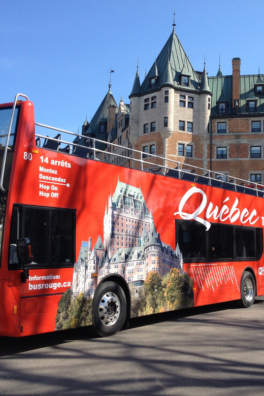 Quebec City: Hop-on Hop-off Open-Top Double Decker Bus Tour - The Voltigeurs Armoury and the Plains of Abraham