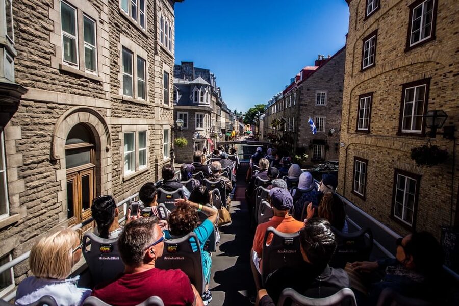 Quebec City: Hop-on Hop-off Open-Top Double Decker Bus Tour - Open-top views, weather, and comfort