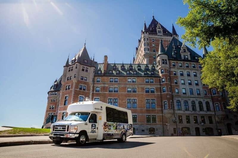 Quebec City: Old Town and Montmorency Falls Bus Tour - Meeting beside Château Frontenac