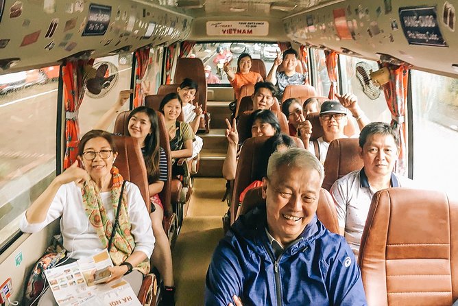 Retro Hop-on-hop-off Bonbon City Tour: Premium Package - Stops 2 and 3: Tran Quoc Pagoda and the Laika Cafe meeting point