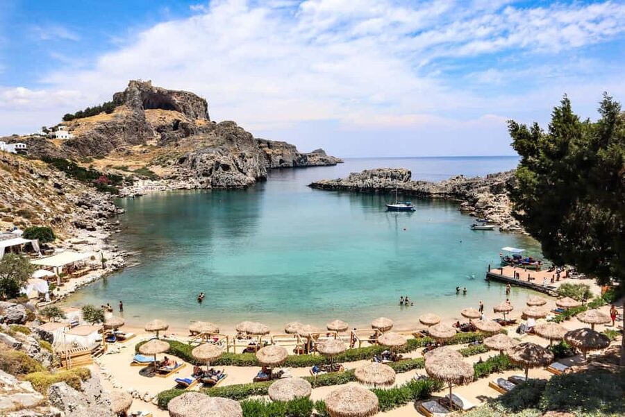 Rhodes: Guided Bus Tour to Lindos Village & Seven Springs - Key points to know before booking